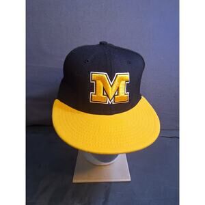 NCAA Missouri Tigers NEW ERA 59FIFTY Hat Size 71/8 Yellow Bill with Yellow Logo